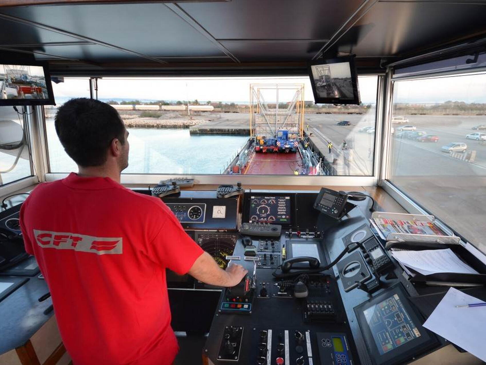 Through the eyes of the captain